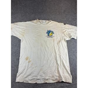 Vintage 90s Grateful Derby Shirt Mens XL White Valparaiso University Retro USA